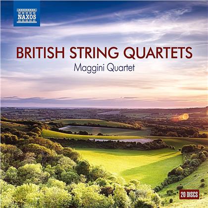 Maggini Quartet - British String Quartets (20 CDs)