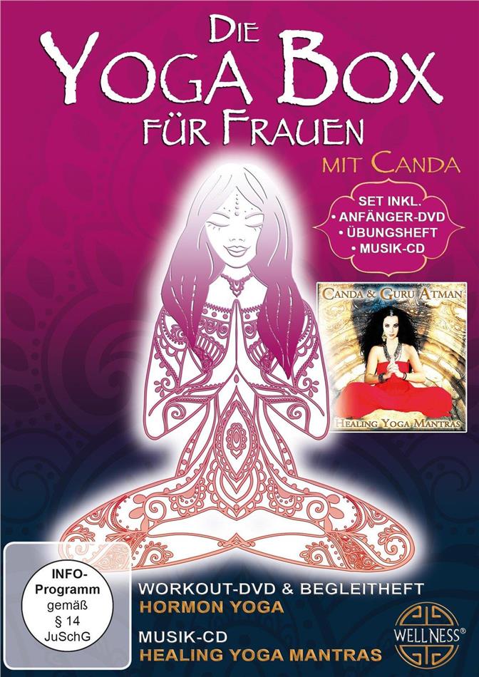 Die Yoga Box für Frauen - Mit Canda DVD + CD