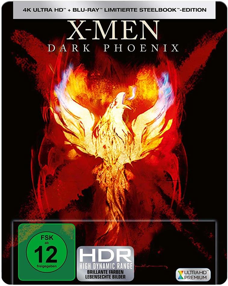 X-Men: Dark Phoenix (2019) Limited Edition, Steelbook, 4K Ultra HD + Blu-ray