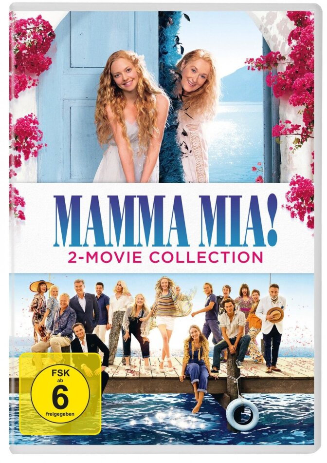 Mamma Mia! 1+2 Neuauflage, 2 DVDs