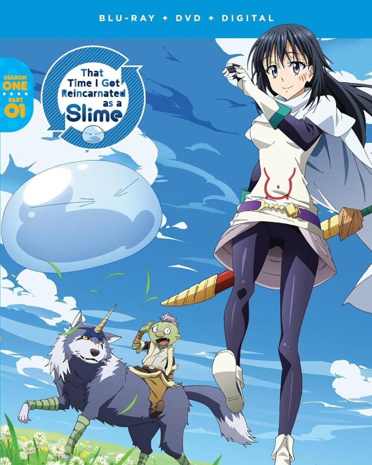 That Time I Got Reincarnated as a Slime - Season 1 - Part 1 2 Blu-rays + 2 DVDs