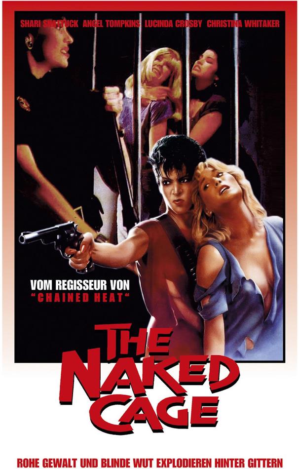 The Naked Cage (1986) Cover B, Limited Edition, Mediabook, Blu-ray + DVD