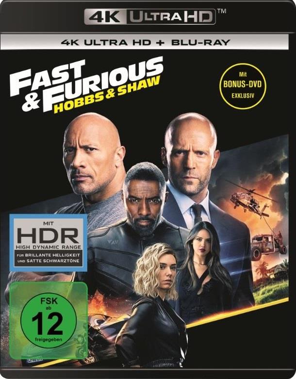 Fast & Furious: Hobbs & Shaw (2019) 4K Ultra HD + Blu-ray