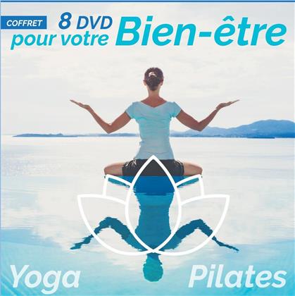 Coffret 8 DVD pour votre Bien &ecirc;tre - Yoga Pilates (8 DVD)