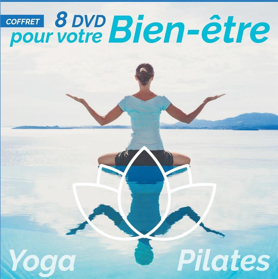 Coffret 8 DVD pour votre Bien être - Yoga Pilates 8 DVDs