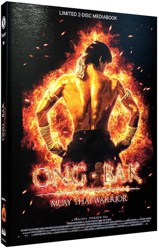 Ong-Bak (2003) Cover A, Limited Edition, Mediabook, Blu-ray + DVD