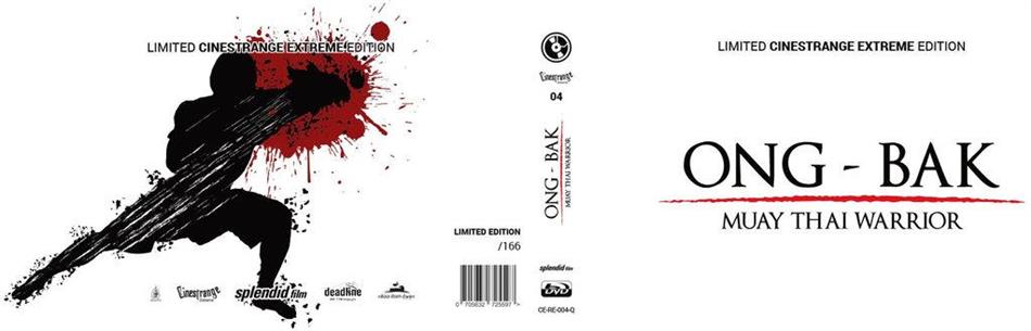 Ong-Bak (2003) Wattiert, Cover Q, Limited Edition, Mediabook, Blu-ray + DVD