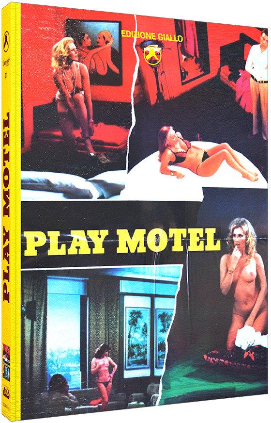 Play Motel (1979) Cover B, Limited Edition, Mediabook, Blu-ray + DVD