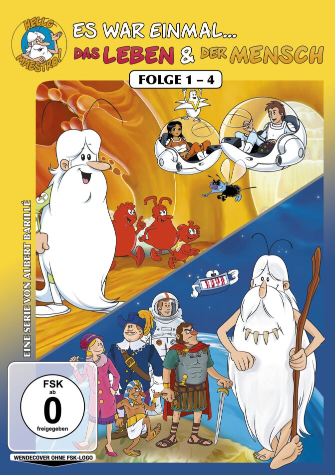 Es war einmal... Das Leben & Der Mensch - Folge 1-4 2 DVDs