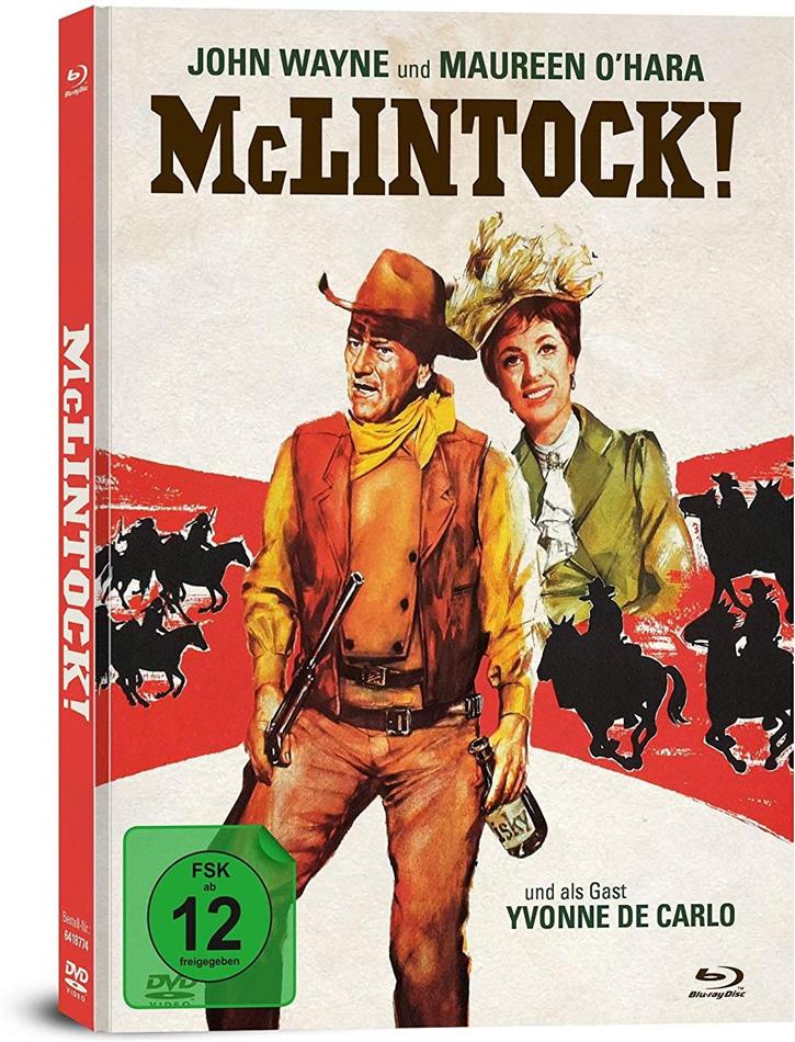 McLintock (1963) Limited Collector's Edition, Mediabook, Blu-ray + DVD