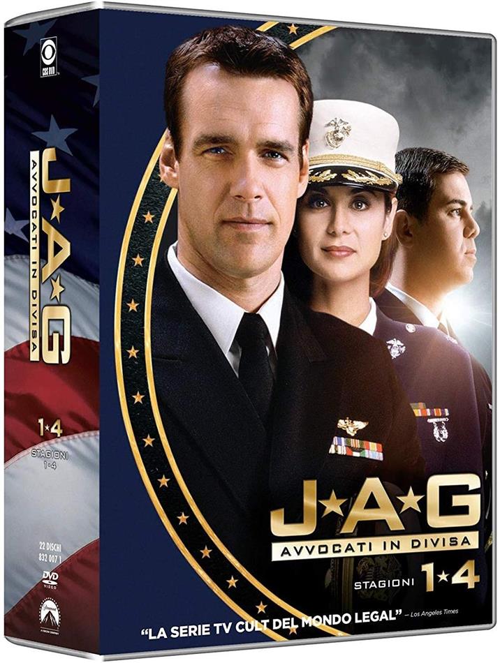 JAG - Stagione 1-4 Ultimate Collection, 22 DVDs