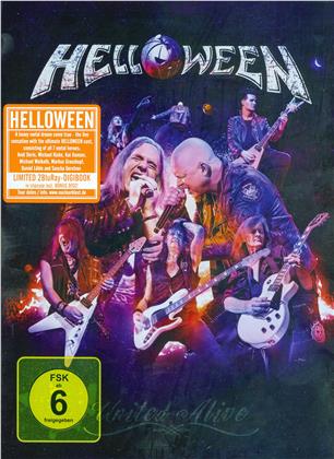Helloween - United Alive (Digipack, &Eacute;tui, &Eacute;dition Limit&eacute;e, 2 Blu-ray)