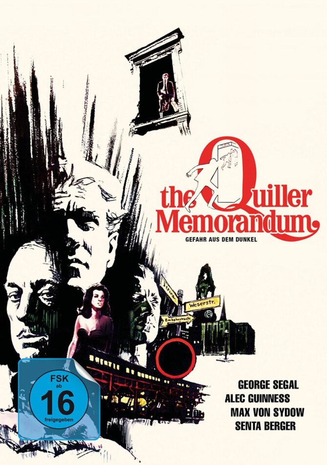 The Quiller Memorandum (1966) Weiss-Schwarz, Limited Edition, Mediabook