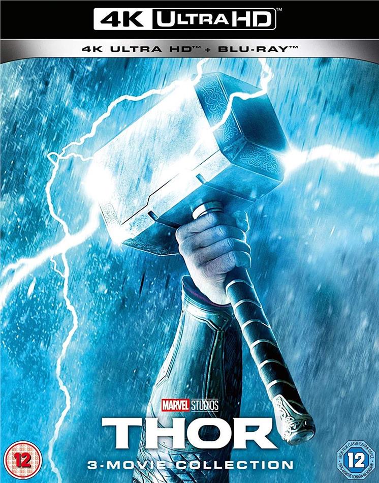 Thor 1-3 - 3-Movie Collection 3 4K Ultra HDs + 3 Blu-rays
