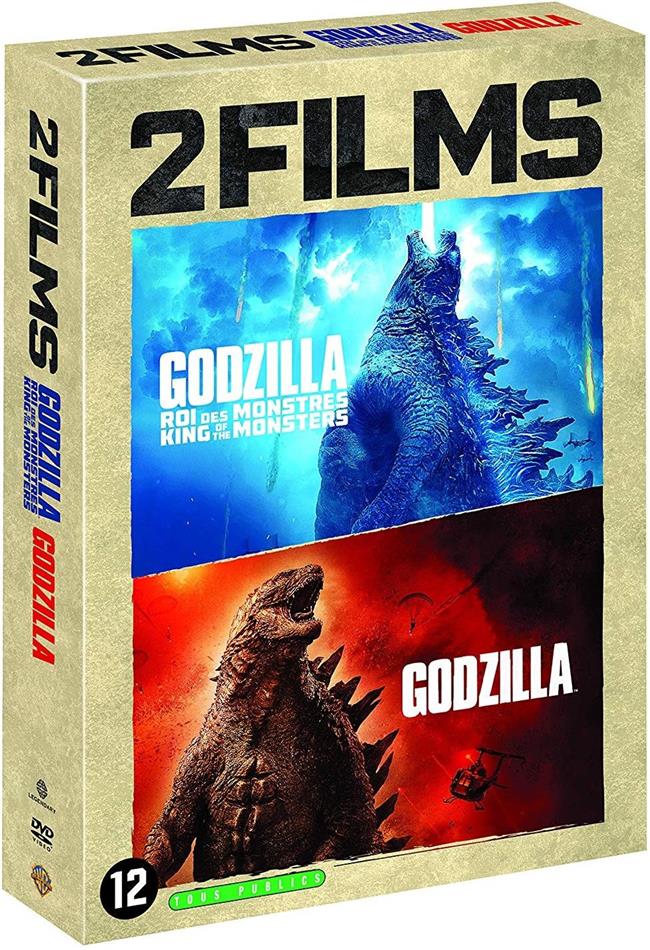 Godzilla (2014) / Godzilla 2 - Roi des Monstres (2019) 2 DVD