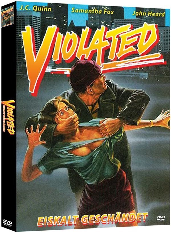 Violated - Eiskalt geschändet (1984) Cover A, Limited Edition, Mediabook, Uncut, Blu-ray + 2 DVDs