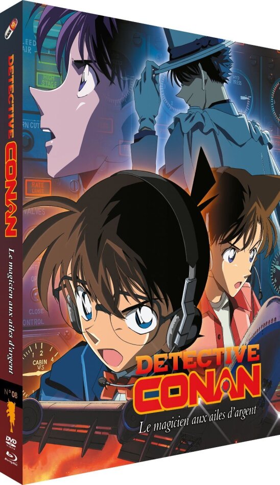 Detective Conan - Film 8 : Le Magicien du ciel argenté (2004) Blu-ray + DVD
