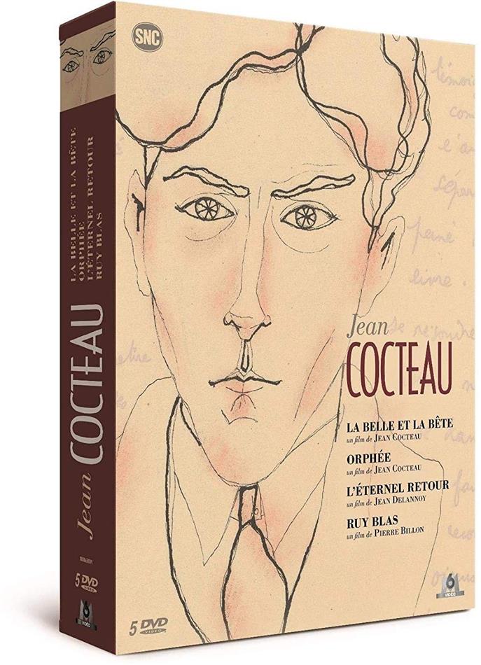 Jean Cocteau - La Belle et la Bête / Orphée / L'éternel retour / Ruy Blas 5 DVD
