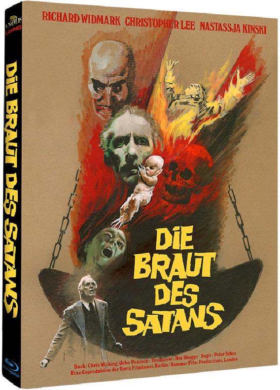 Die Braut des Satans (1976) Cover C, Hammer Edition, Limited Edition, Mediabook, Uncut