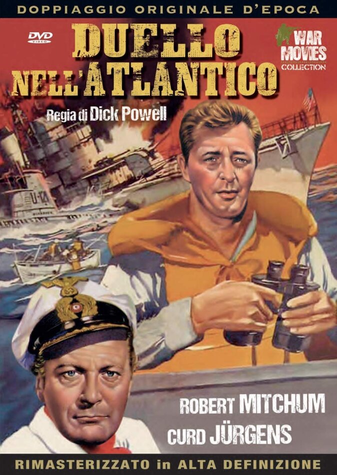 Duello nell'Atlantico (1957) War Movies Collection, Doppiaggio Originale D'epoca, HD-Remastered