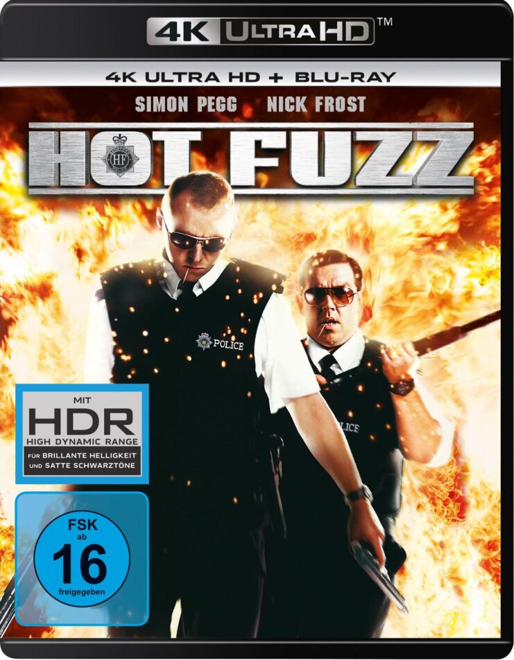 Hot Fuzz (2007) 4K Ultra HD + Blu-ray