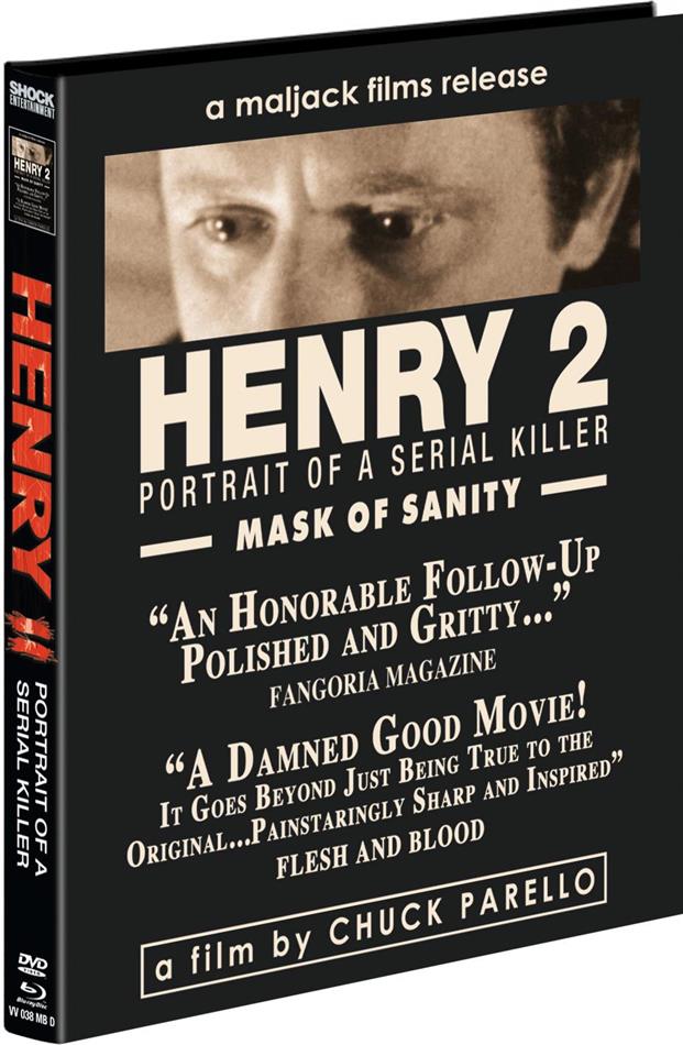 Henry 2 - Portrait of a Serial Killer (1996) Cover D, Limited Edition, Mediabook, Blu-ray + DVD