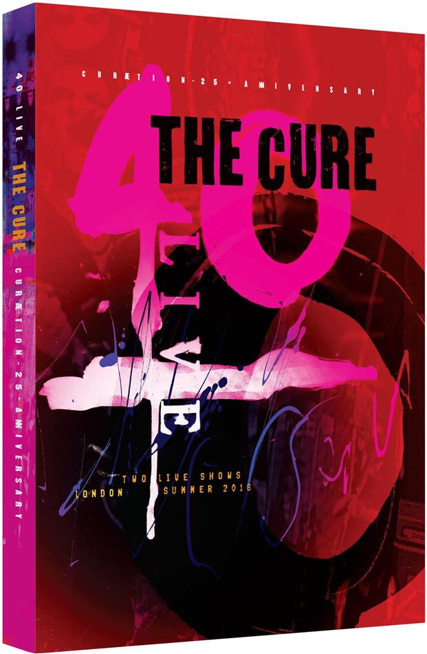 The Cure - Curaetion 25th Anniversary Edition, Limited Edition, Mediabook, 2 Blu-rays