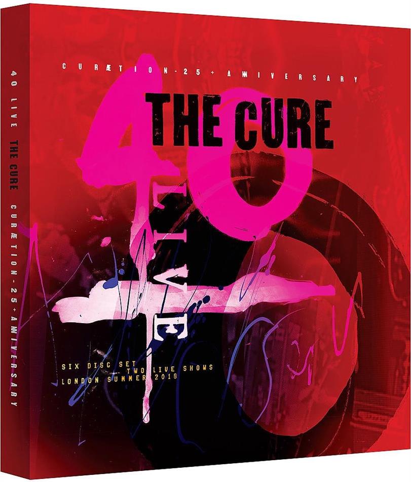 The Cure - Curaetion 25 - Anniversary Limited Boxset, 2 DVDs + 4 CDs