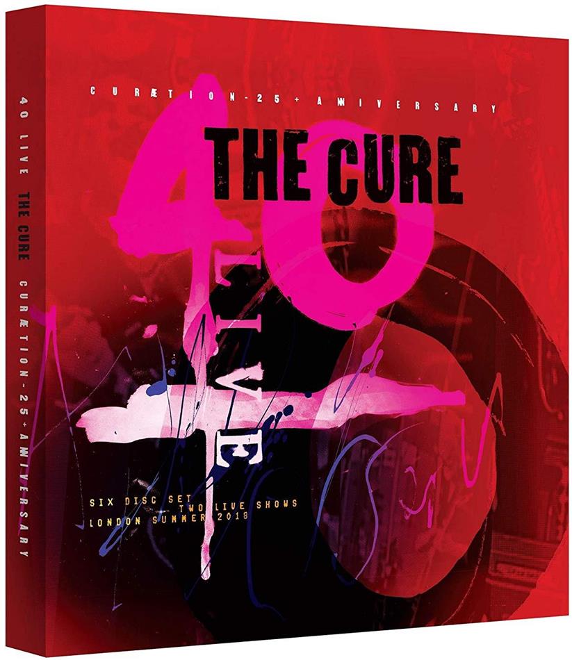 The Cure - Curaetion 25 - Anniversary Limited Boxset, 4 CDs + 2 Blu-rays