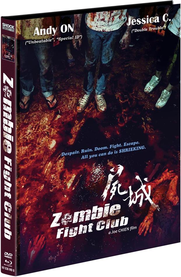 Zombie Fight Club (2014) Cover B, Limited Edition, Mediabook, Uncut, Blu-ray + DVD