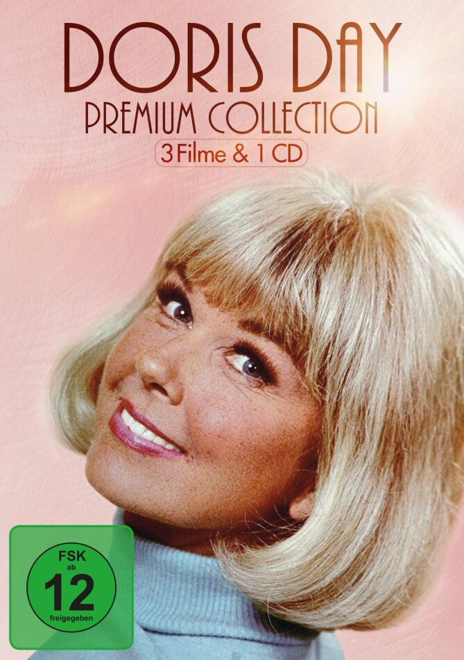 Doris Day Premium Collector's Edition, 3 DVDs + CD