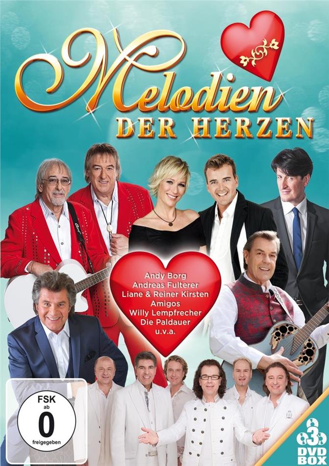Various Artist - Melodien der Herzen 3 DVDs