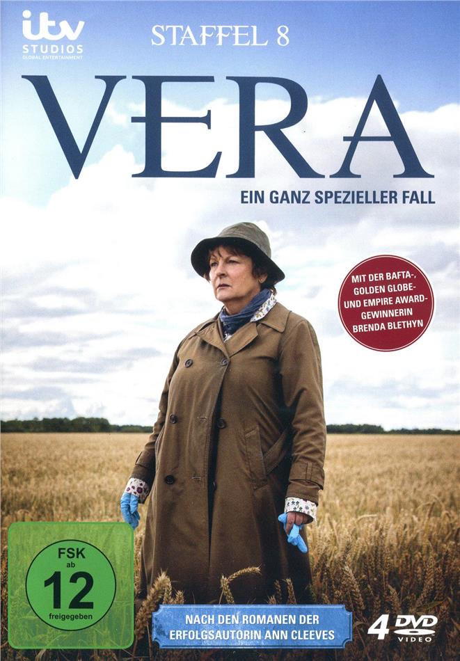Vera - Ein ganz spezieller Fall - Staffel 8 4 DVDs