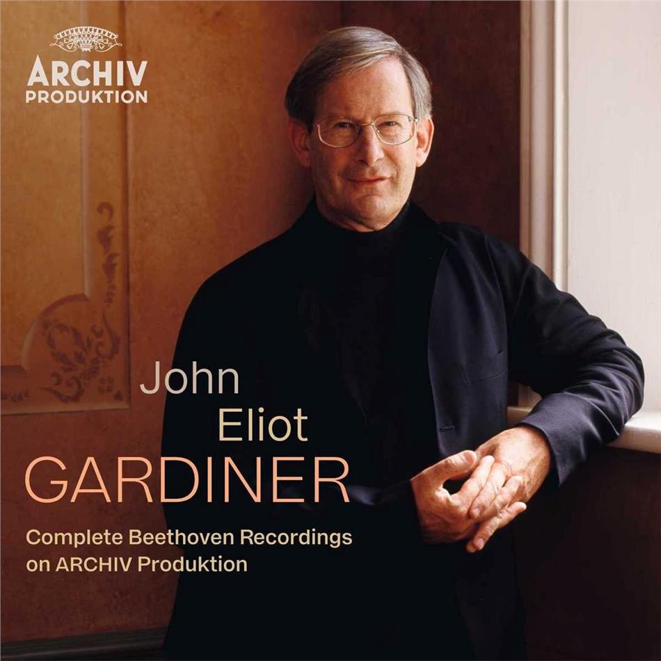 Sir John Eliot Gardiner & Ludwig van Beethoven (1770-1827) - Complete Beethoven Recordings On Archiv Producitons 15 CDs