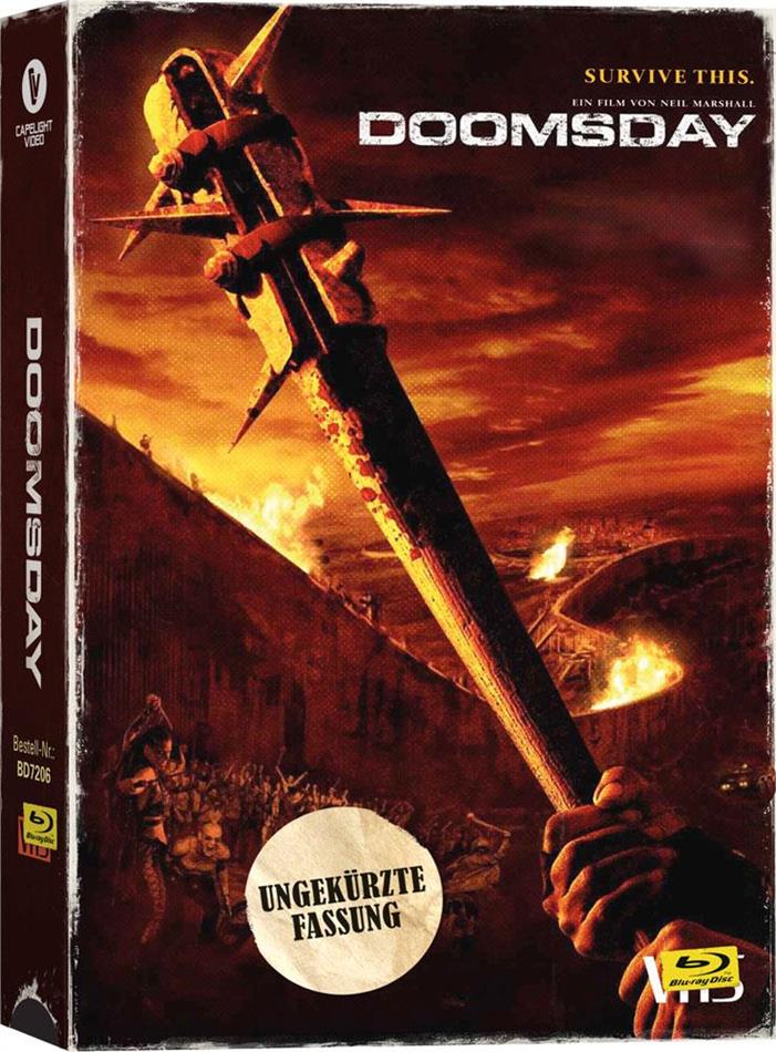 Doomsday - Tag der Rache (2008) VHS Retro Edition, Limited Edition, Uncut