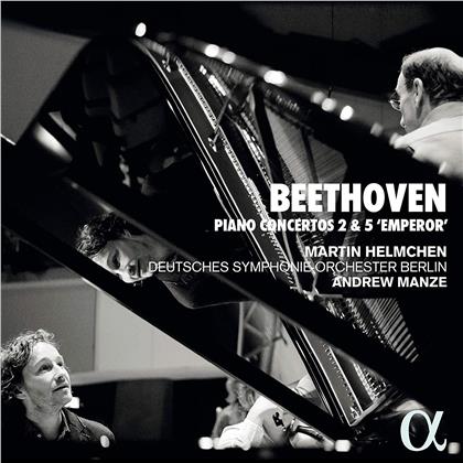 Ludwig van Beethoven (1770-1827), Andrew Manze, Martin Helmchen & Deutsches Symphonie-Orchester Berlin - Piano Concertos: Emperor