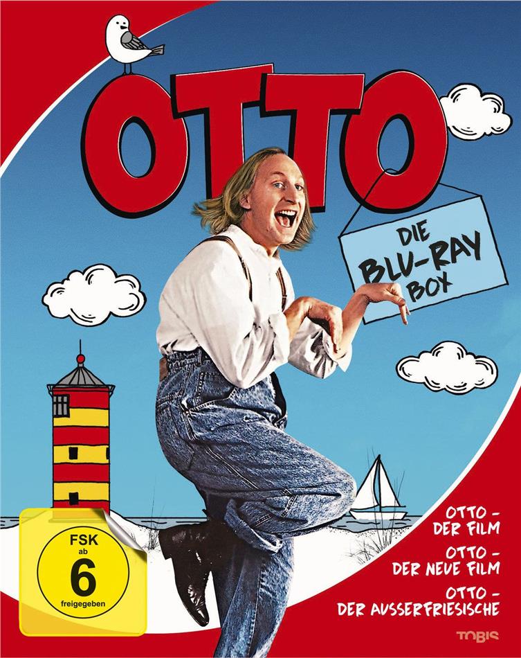 Die Otto Box - Otto - Der Film / Otto - Der neue Film / Otto - Der Ausserfriesische 3 Blu-rays