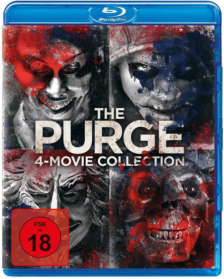 The Purge 1-4 - 4-Movie Collection 4 Blu-rays