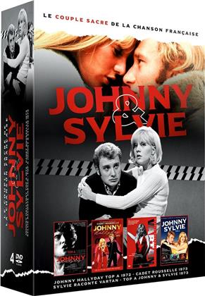 Johnny & Sylvie - Le couple sacr&eacute; de la chanson fran&ccedil;aise - Olympia 1962 / Cadet Rousselle / Sylvie raconte Vartan / Top A Sylvie & Johnny (4 DVD)