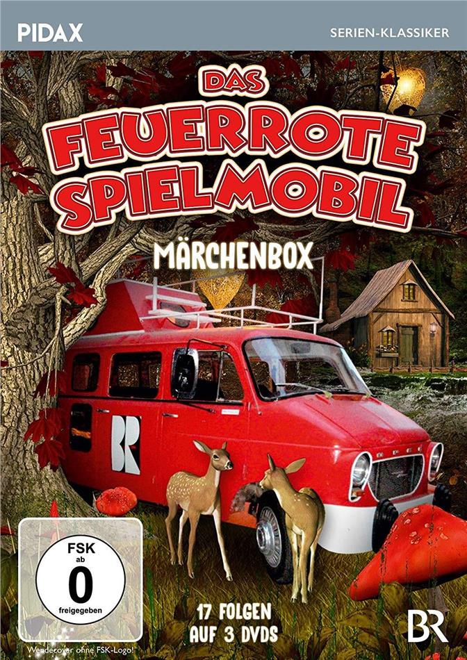 Das feuerrote Spielmobil - Märchenbox Pidax Serien-Klassiker, 3 DVDs