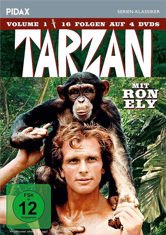 Tarzan - Vol. 1 Pidax Serien-Klassiker, 4 DVDs