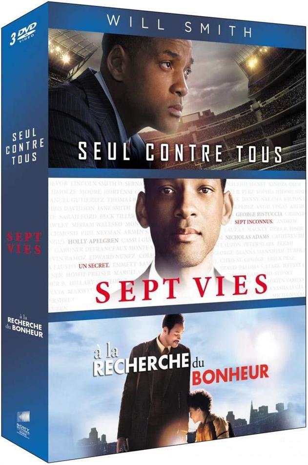 Seul contre tous / Sept vies / À la recherche du bonheur 3 DVD