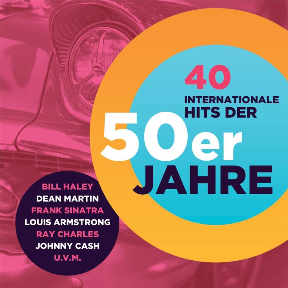 40 Internationale Hits Der 50er 2 CDs