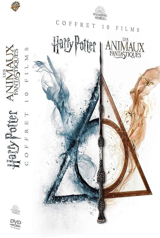 Harry Potter / Les animaux fantastiques - Wizard World - Coffret 10 Films 10 DVD