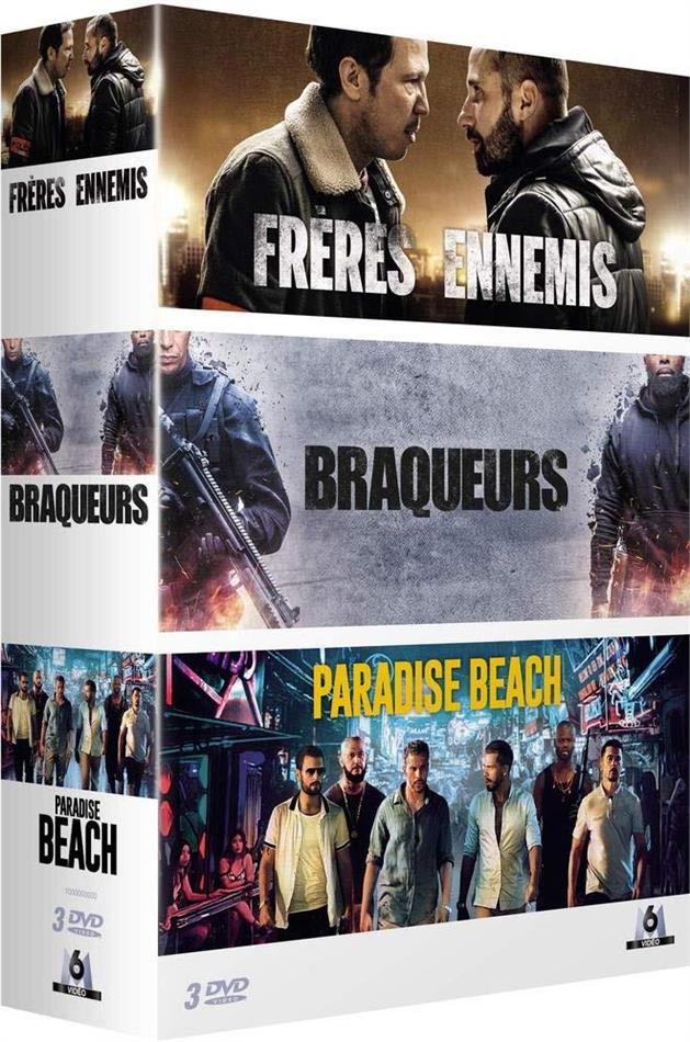 Frères ennemis / Braqueurs / Paradise Beach 3 DVDs