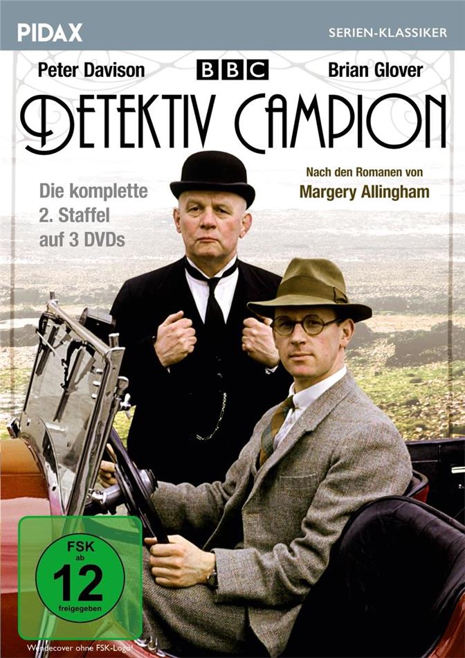 Detektiv Campion - Staffel 2 Pidax Serien-Klassiker, 3 DVDs