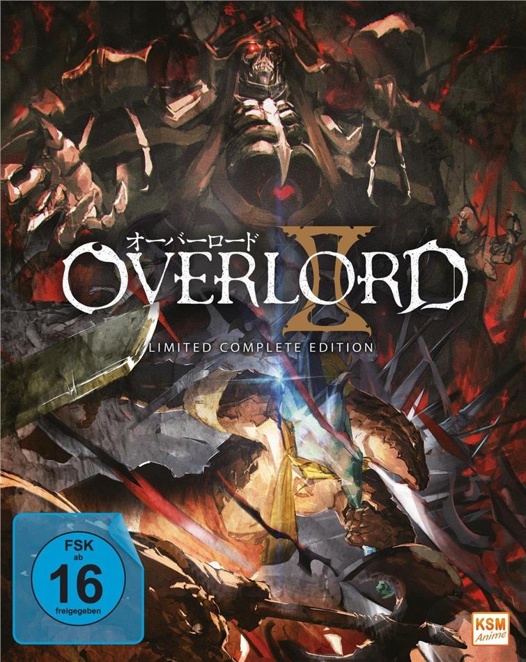 Overlord - Staffel 2 Limited Complete Edition, 3 Blu-rays