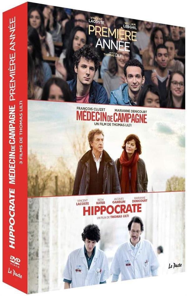 Première année / Médecin de campagne / Hippocrate - 3 Films de Thomas Lilti 3 DVDs