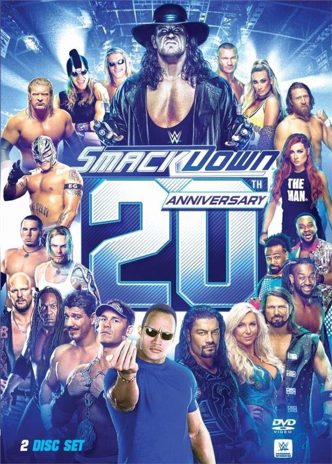 WWE - Smackdown 20th Anniversary 2 DVDs