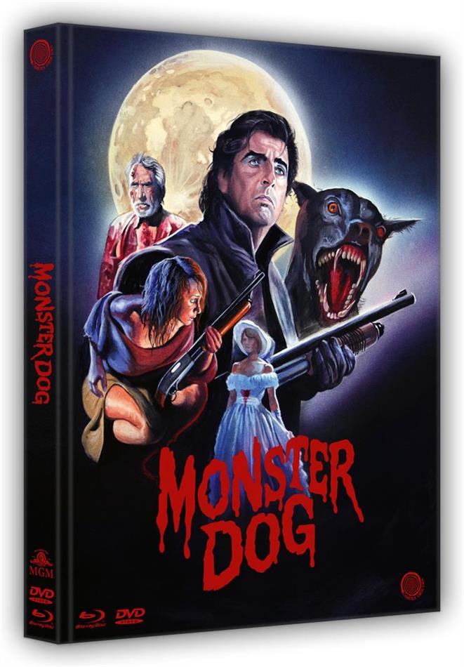 Monster Dog (1984) Cover A, Limited Edition, Mediabook, Uncut, Blu-ray + DVD